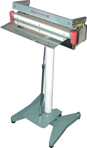 Foot Sealer - 24" Stainless Foot Sealer, 2mm Seal